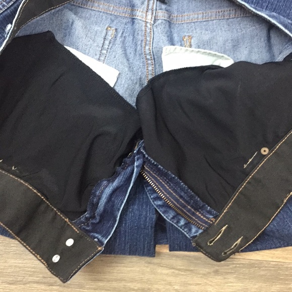 LANE BRYANT Straight Dark Wash Tighter Tummy Sz 20 - Picture 7 of 8